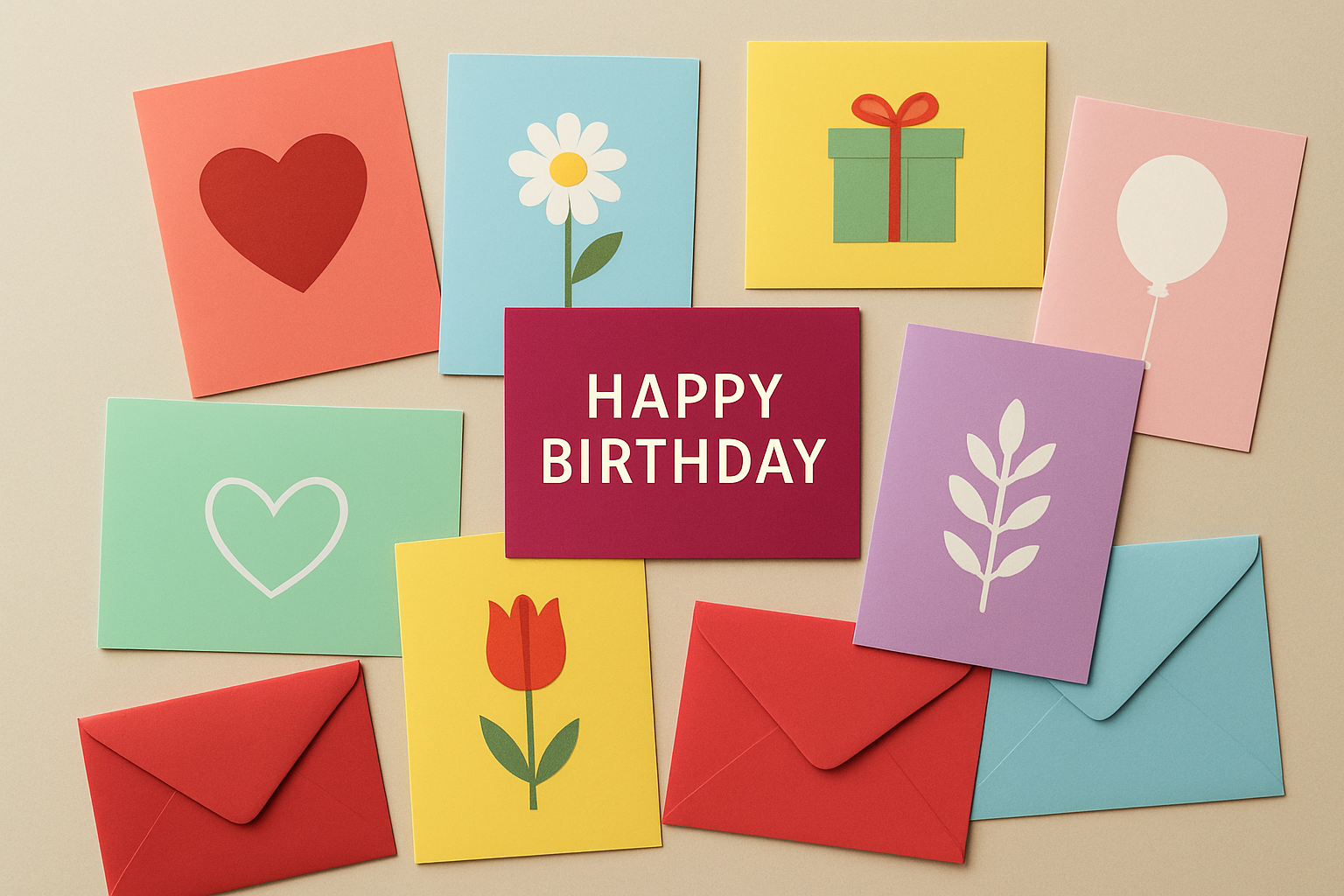 Символіка кольорів у привітаннях і листівках: що означають відтінки